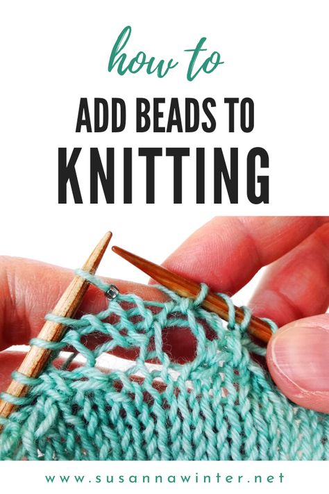 Knit With Beads, Knitting Borders, Knit Summer Sweater, Knitting With Beads, Man Knitting, Knit Videos, Types Of Knitting Stitches, Knit Washcloths, Types Of Knitting