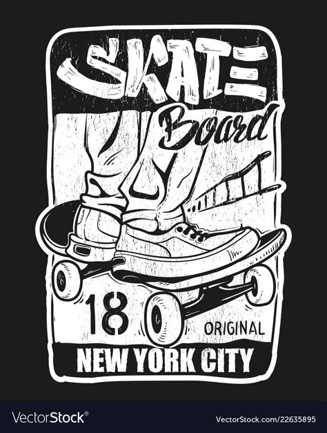 Skate Poster, Perjalanan Kota, Skateboard Aesthetic, Skate And Destroy, Skate Art, Skateboard Design, Typography T Shirt, Skate Style, Skateboard Art