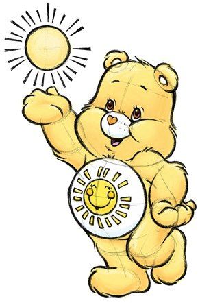 Sketchy Funshine Art Care Bare Drawing, Care Bear Sketch, Care Bears Sketch, Cheer Bear Care Bear Tattoo, Care Bear Drawings, Carebears Painting Ideas, Care Bears Drawing, Care Bear Painting, Care Bears Outline