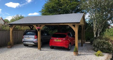 Open sided carport - Shields Buildings Carport For 2 Cars, Detached Car Port Ideas, Patio Carport Combo, Detached Carport Ideas With Storage, Wooden Carport Ideas, Metal Carport With Storage, Side Carport Addition, Open Carport Ideas, Double Wide Carport Ideas