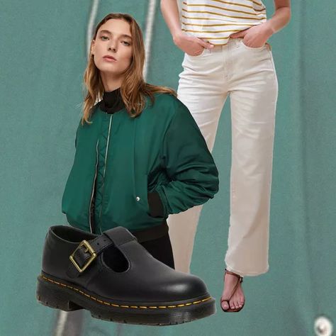 Platform Mary Janes Outfit Ideas, Doc Martens Mary Janes Outfit Work, Birkenstock Mary Jane, How To Style Mary Jane Doc Martens, T Strap Mary Janes Outfit, Mary Jane Work Outfit, Doc Martens Mary Janes Outfit Jeans, Styling Doc Marten Mary Janes, How To Style Mary Jane Shoes With Pants