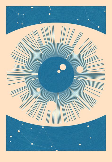 Astronomical Eye Poster Grafico, Eye Illustration, Graphisches Design, Plakat Design, Art Et Illustration, Beautiful Posters, 영감을 주는 캐릭터, Art Furniture, Design Graphique