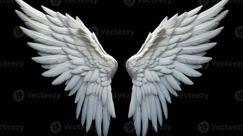 Wings Drawing, Wing Tattoo, Nail Paint, Angel Wings, Black Background, Black Backgrounds, Royalty Free Stock Photos, Places To Visit, Art Inspiration