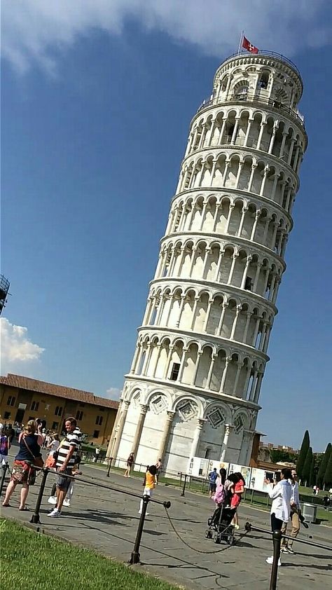 LEANING TOWER OF PISA - Too many people and not much else to do except take pictures. Should go back again and try to explore the area more maybe i'll find something new. Tower Of Pisa, Take Pictures, Leaning Tower, Many People, Leaning Tower Of Pisa, Cruise Ship, Pisa, Places Ive Been, Something New