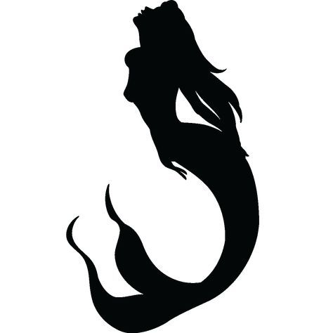 African American Mermaid, Mermaid Png, Sketch Note, Fairy Silhouette, Mermaid Drawings, Mermaid Tattoos, Disney Sticker, Silhouette Stencil, Silhouette Png