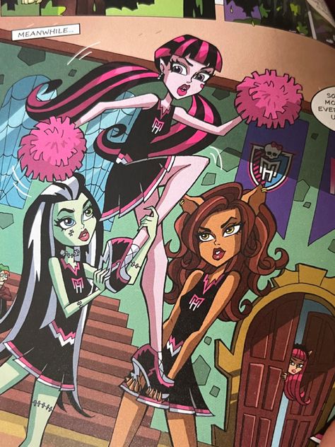 Monster High Fearleading, Vampire High School, Monster High Room, Monster High Pictures, Moster High, Monster High Custom, Love Monster, Monster High Art, Monster High Characters