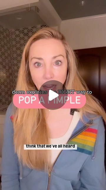 How to pop a pimple according to a dermatologist How To Pop Pimples Safely, How To Pop Pimples, Arm Pimples, Types Of Pimples, Neck Pimples, Pimple Pop, Clear Skin Routine, Blind Pimple, Skincare Acne