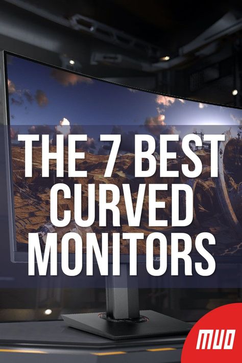 MakeUseOf.com — Technology, Simplified —  Whether you’re looking for a curved monitor for your gaming setup or for your office, we’ve put together a list of curved monitors for all uses.  We’ll give you a brief rundown on why you should buy a curved monitor, and then introduce you to the best curved monitors on the market.  #BestOf #BuyingGuide #BuyingAdvice #Monitor #ComputerMonitor #Display #Screen #TV #CurvedMonitor #Gaming Curved Monitor Setup, Electric Gadgets, Curved Monitor, Fps Games, Studio Monitors, Pc Monitor, Monitor Stand, Best Budget, Eye Strain