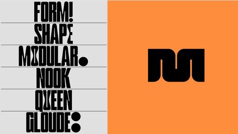 Studio Nari designs an identity for furniture brand Modular by Mensah that is both sharp and curvy Virtual Studio, Furniture Logo, Its Nice That, Modular Furniture, Thought Process, Branding Agency, Site Design, Human Experience, Traditional Design