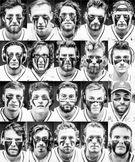 Eyeblack Designs Baseball, Football Eye Black Ideas, Eyeblack Softball Designs, Baseball Eye Black Designs, Eye Black Sports, Baseball Eye Black, Football Eye Black, Sports Eye Black, School Spirit Face Paint