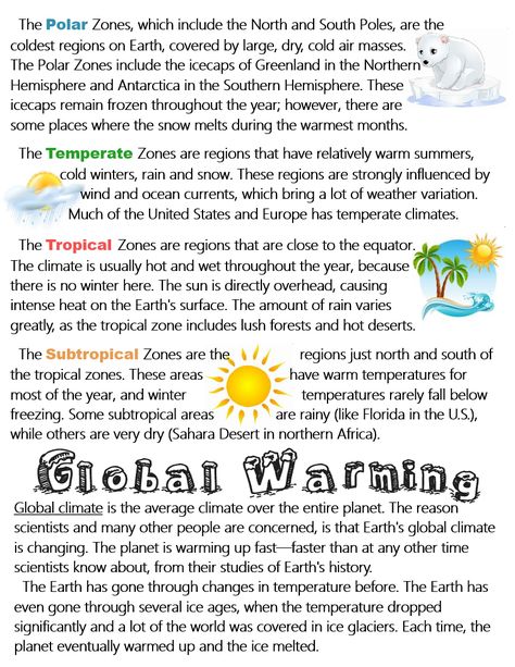 Climate (Polar, Temperate, Tropical, Subtropical Zones & Global Warming - part 1) ~ Anchor Chart * Jungle Academy Climate Of India Notes, Climatic Zones Of The World, Ged Study, Weather Vs Climate, What Is Climate, Basic Geography, Science Chart, Climate Zones On Earth, Science Anchor Charts