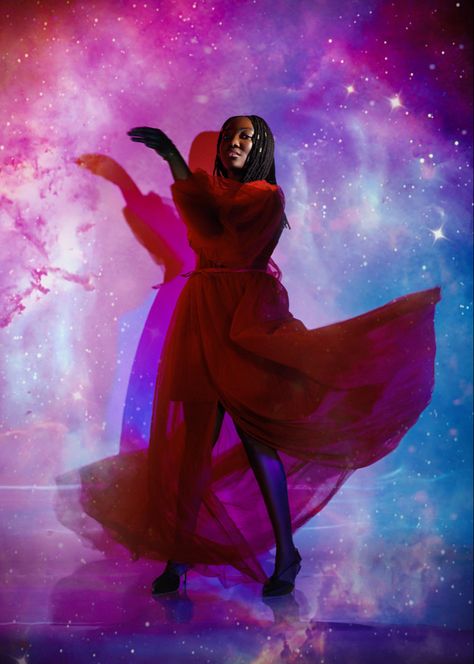 Blue And Purple Photoshoot, Outer Space Photoshoot Ideas, Galaxy Maternity Shoot, Galaxy Themed Photoshoot, Outer Space Photoshoot, Space Theme Photoshoot, Space Themed Photoshoot, Astrology Photoshoot, Pageant Themes