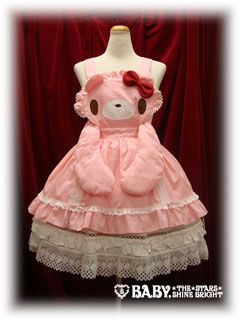 Bear Dress, Gloomy Bear, Baby The Stars Shine Bright, Yami Kawaii, Sweet Lolita, J Fashion, Kawaii Clothes, Harajuku Fashion, Lolita Dress