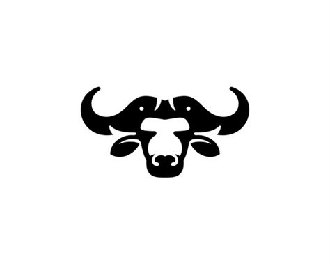 cape buffalo + elephants Cape Buffalo Tattoo, Water Buffalo Tattoo, African Branding, Grave Keeper, Buffalo Tattoo, Horse Stencil, Buffalo Logo, Cape Buffalo, Buffalo Head