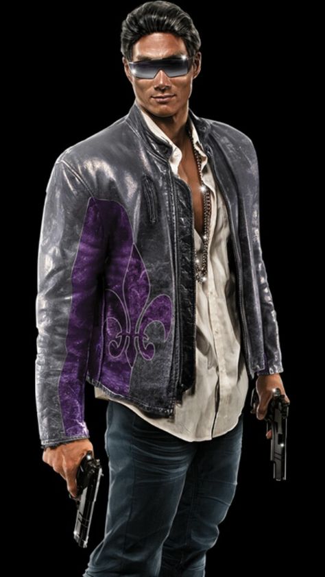 Johnny Johnny Gat Saints Row, Johnny Gat, Agents Of Mayhem, Saints Row 4, Cyberpunk Male, Danielle Victoria, Video Game Images, Game Cover, Rpg Ideas