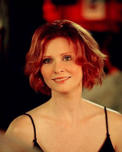 10 Things Miranda Taught Us About Being A Tough Woman Miranda Hobbs Hair, Miranda Sexandthecity, Miranda Hobbes Aesthetic, Miranda Satc, Satc Aesthetic, Miranda Hobbs, Bob Inspiration, Miranda Hobbes, Career Girl Daily