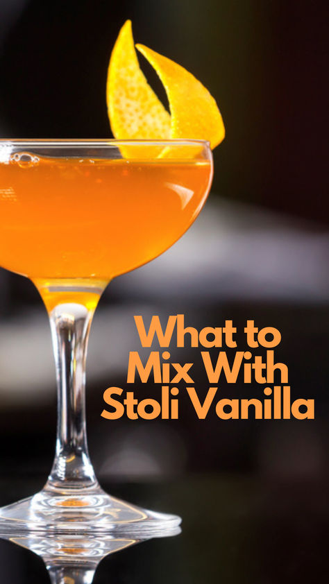 Stoli Vanilla Lush Vanilla, Vanilla Cocktail, Vanilla Drinks, Best Drinks, Premium Vodka, Vanilla Vodka, Punch Recipes, Delicious Cocktails, Night Cap