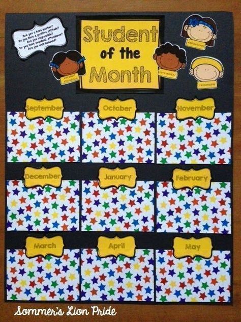 Make Your Own Student of the Month / Leader of the Month poster! Great for The Leader in Me classrooms/schools! Star Students Bulletin Board, Students Of The Month Bulletin Board, Student Of The Month Bulletin Board Ideas, English Month Poster Making, Student Of The Month Poster, Star Of The Month Chart For Classroom, Teacher Of The Month Bulletin Board, Star Of The Month Board Ideas, Star Of The Week Poster Ideas Preschool