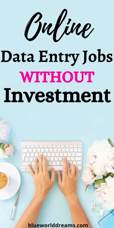 online data entry jobs without investment Data Entry Jobs From Home, Data Entry Clerk, Online Typing Jobs, Online Jobs For Students, Typing Jobs From Home, Online Data Entry Jobs, Sahm Jobs, Daily Planner Printables Free, Typing Skills