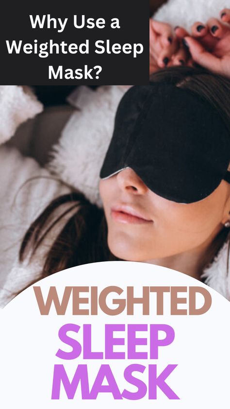 Weighted Sleep Mask: A New Dimension to Restful Sleep Weighted Sleep Mask, Weighted Eye Mask, Eye Mask For Sleeping, Overnight Skin Care, Sleeping Masks, Eye Tape, Benefits Of Sleep, Serenity Now, New Dimension