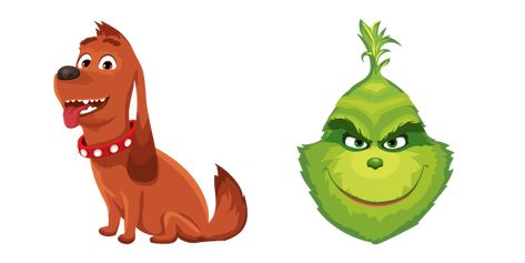 Max Grinch Dog Drawing, The Grinch Cartoon, Max From The Grinch, The Grinch Dog, Grinch Drawing, Custom Cursor, The Grinch Stole Christmas, Grinch Stole Christmas, The Grinch