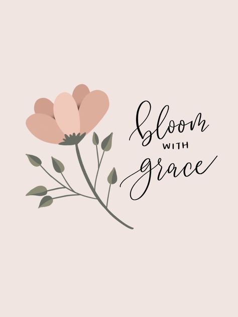 Grateful Drawing, Pink Bible Quotes, Wallpaper Bible Verse Aesthetic, Simple Pink Wallpaper, Bible Verse Wallpaper Pink, Pink Bible Quotes Wallpaper, Pink Jesus Wallpaper, Wallpaper Calligraphy, Bloom With Grace