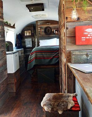 Trillium Trailer, Vintage Camper Interior, Camper Interior Design, Airstream Trailer, Rv Travel Trailers, Trailer Interior, Rv Makeover, Diy Rv, Travel Trailer Remodel