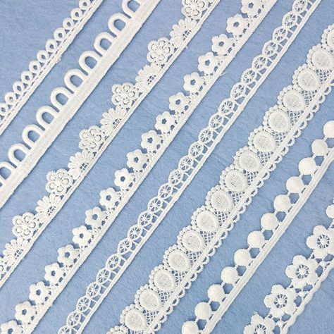 Ribbon Rack, Lace Clothes, Lace Sewing, Accessories Fabric, Baby Teddy, Lace Tape, Ribbon Diy, Floral Wallpaper Phone, Lace Outfit