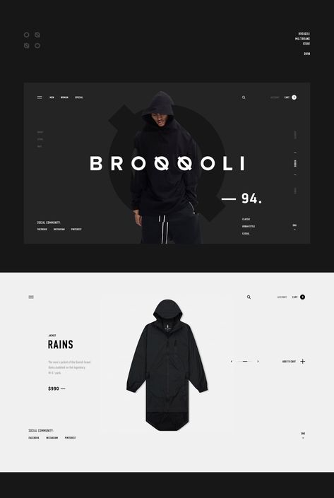 Broqqoli on Behance Design Portfolio Presentation, Web Design Websites, Best Website Design, Portfolio Presentation, Stop Wasting Time, Webdesign Inspiration, Web Ui Design, Design Websites, Fashion Design Portfolio