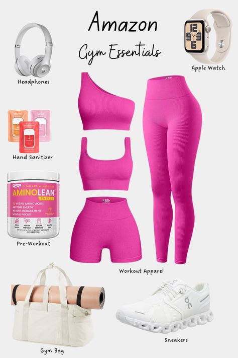 Amazon gym finds every girl should have! #Amazon#gymessentials#Amazonaffiliate#gymaesthetics Go To The Gym, Gym Girl, Gym Fits, Gym Essentials, Mental Focus, Going To The Gym, Weight Management, Every Girl, The Gym