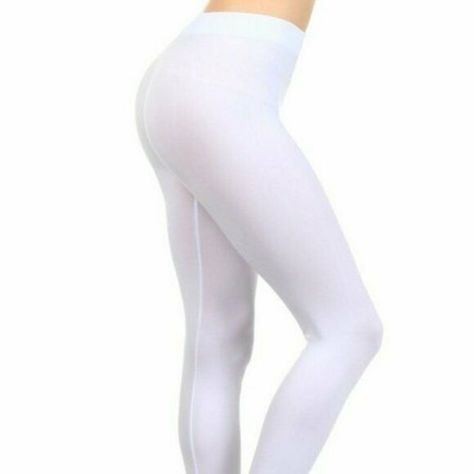 Nwt:Yelete Nylon Womens White Ankly Length High Rise Seamless Leggings Os Bottoms Measures: 17a White Seamless Footless Leggings Size: Os Inseam:26" Rise: 9.5" Waist Band 1¾" Color: White Length:35½” Fabric: 92% Nylon, 8% Spandex Sku-Tdc-17a Seamless Leggings, Tight Leggings, Waist Band, Pant Jumpsuit, Color White, Tights, High Rise, Spandex, Leggings