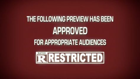 A fake spoof retro vintage aged film leader for a movie preview: approved with restrictions, rating R (restricted audiences). Film Leader, Film Stock, Video Clip, Stock Footage, Stock Video, Retro Vintage, Film