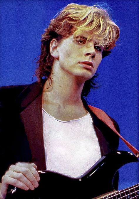 john taylor 80s Mullet, 80s Hairstyles, Boys On Film, Nigel John Taylor, Kat Williams, Can't Help Myself, 70s Hair, 70s Men, 80s Men