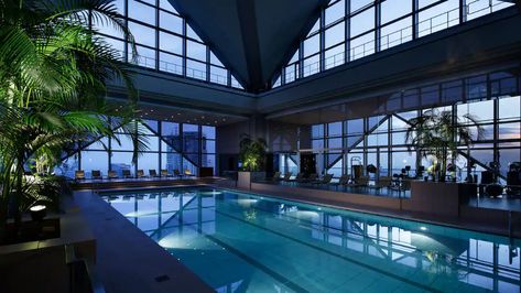 View guest photos from Park Hyatt Tokyo. Amazing Swimming Pools, Hotel Gym, Shangri La Hotel, Park Hyatt, Tokyo Hotels, Luxury Destinations, Hotel Pool, Resort Villa, Indoor Swimming Pools