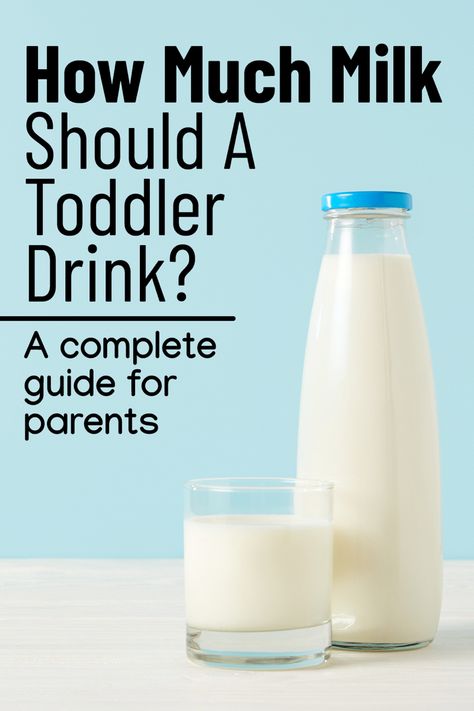 Have you wondered how much milk your toddler should be drinking after they turn one? Whether you have a 13, 14, 15, or 18 month old, it can be difficult to know what amount of milk to give your toddler. This post answers questions parents have including the best milk for toddlers, how much milk should a toddler drink, when to give a toddler milk, and even the best sippy cup for toddlers. How Much Whole Milk For 12 Month Old, Daily Milk, Old Milk Bottles, Formula Milk, Drinking Milk, Toddler Schedule, Milk Smoothie, Starting Solids, Baby Drinks