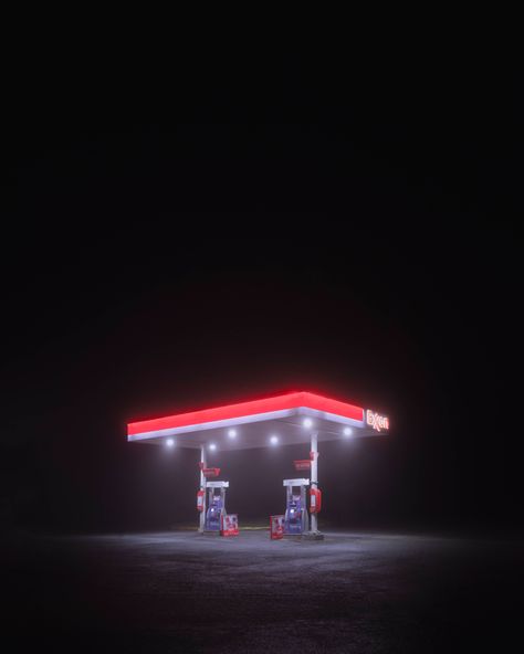 3am Aesthetic, Petrol Station, Aesthetic Background, 3 Am, Night Vibes, 3d Modelling, Cinematic Photography, Vsco Filter, Environment Concept Art