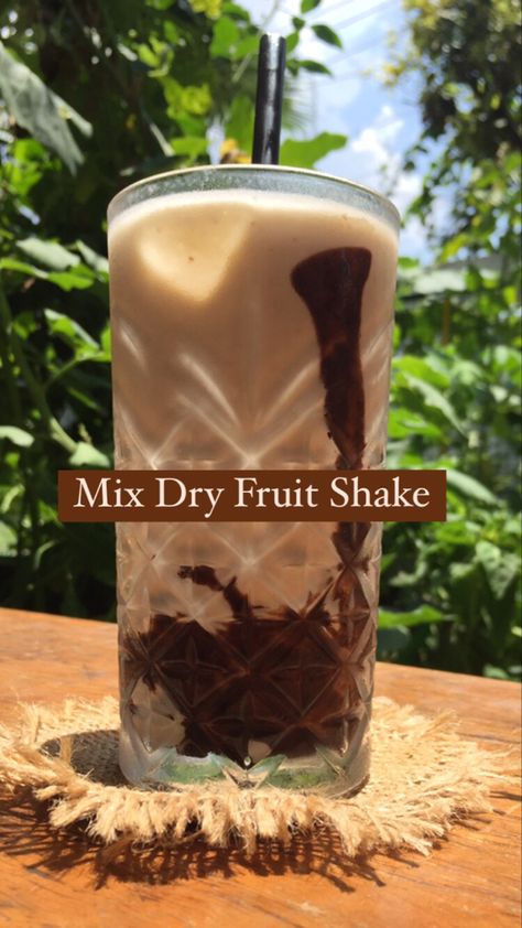 #recipe #dryfruits #shake #chocolate Fruit Shake, Dry Fruit, Dried Fruit, Pillar Candles, Candles, Fruit