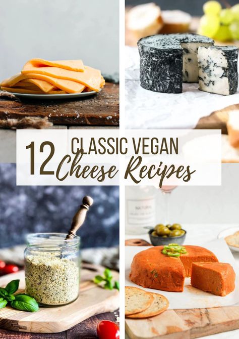 Finding cheese substitutions may be the biggest obstacle for people wanting to eat a vegan diet. But here are your favorite classic cheese recipes veganized. From blue cheese to goat cheese to nacho dip, you'll never need to eat dairy again! Easy Vegan Cheese Recipe, Vegan Cottage Cheese, Vegan Chickpea Recipes, Nachos Cheese Dip, Nacho Dip, Vegan Nachos Cheese, Vegan Feta Cheese, Vegan Cheese Recipes, Vegan Nachos