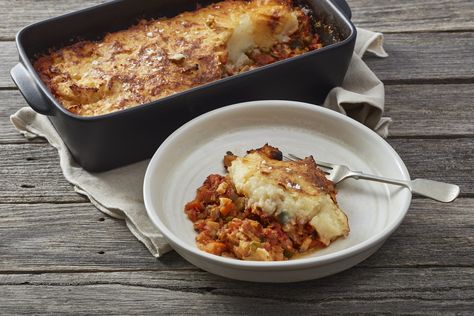 Gardeners Pie — Farm to Fork Farm To Fork Recipes, Farm To Fork, Celery Sticks, Firm Tofu, Vermicelli Noodles, Rice Vermicelli, Palm Sugar, Fried Shallots, Green Olives