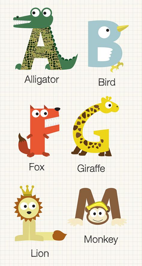 A-z Animals Alphabet Letters, Letter Animals Alphabet Drawing, Alphabet Animal Letters Free Printable, Animal Letters Alphabet Craft, Abc Animal Letters, Alphabet Animals Printables, Letters Drawing Alphabet, Animal Alphabet Letters Printables Free, Animal Alphabet Letters Printables