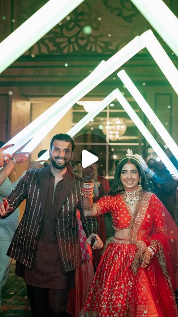 The Wedding Trunk on Instagram: "Do we need to give you any more reason to have a Punjabi Party for your wedding?!

Save this amazing entry for your wedding!🔥😍
#EkMeAurAkTu

Bride: @meha_jain
Groom: @akshit_lunia
Photographer: @sevenmantrafilms
Lights by @fireflies_lighting_designs
Sound: @soundwala09
Venue: @radissionbluresort_karjat
Couple’s Wedding Page: @ek.me.aur.ak.tu
Anchor: @anchor_jk 
Decorator: @bhoomievents
Event Management & Conceptualization: @weddingtrunk

#decor #weddingdecor #weddingideas #weddinginspiration #indianwedding #bigfatindianwedding #weddingdetails #weddingvenue #brideandgroom #shaadiinspo #shaadiready #theweddingtrunk #weddingmanagement

[The wedding trunk, wedding film, wedding decor, wedding decor ideas, wedding decor inspo, wedding function, decor, bride an Bride And Groom Entry Ideas Indian, Groom Entry Ideas Indian Wedding, Bride And Groom Entry Ideas, Background Decoration Ideas, Bride And Groom Entry, Wedding Trunk, Wedding Dances, Groom Entry Ideas, Bride Groom Entry