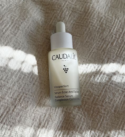 Skincare Cupboard, Skincare Snapchat, Caudalie Serum, Caudalie Vinoperfect Serum, Vinoperfect Serum, Sensitive Skin Routine, Caudalie Vinoperfect, Freetime Activities, Dark Spot Serum