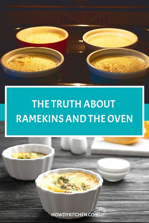 Ramekins are small, round, ceramic dishes that are perfect for making individual portions of desserts, soufflés, quiches, and more. But can you put them in the oven? The answer is yes, they are oven safe. In this article, we will tell you why ramekins are oven safe and how to use them properly in the oven. Egg Custard Pie Recipe, Ramekin Recipes, Ramekin Dessert, Ramekin Recipe, Egg Custard Pie, Custard Pie Recipe, Ramekin Dishes, Egg Custard, Individual Desserts