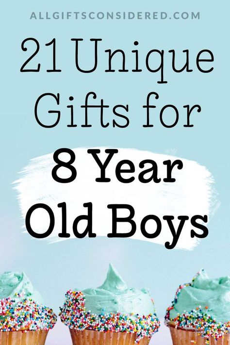 Gift Ideas For 7 Year Boy, Gift Ideas For 8 Year Boy, Kids Birthday Present Ideas, Gifts For 8 Year Boy, 8 Year Birthday Ideas Boy, Gifts For Boys 8-10, Boys Toys For Christmas, Diy Boy Gifts, Birthday Presents For Boys