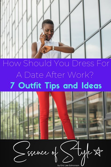 Have you ever went on a date right after work? How should you dress for a date after work? I have styled 7 looks to get you right for date night! #afterworkoutfit #datemightoutfit #datenightoutfits #fashion #style After Work Date Outfit, Work To Date Night Outfit, Work Date Outfit, For Date Outfit, Dress Fashion Photography, Dress For A Date, Personal Style Types, Date Outfit Ideas, Shoes Fashion Photography