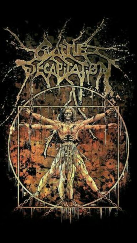 Cak Nun, Cattle Decapitation, Arte Heavy Metal, Metal Posters Art, Metal Band Logos, Art Zine, Heavy Metal Art, Extreme Metal, Metal Albums