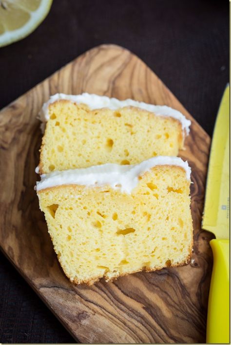 50 More Best Copycat Recipes From Top Restaurants - Starbuck's Lemon Loaf Cake - Awesome Recipe Knockoffs and Recipe Ideas from Chipotle Restaurant, Starbucks, Olive Garden, Cinabbon, Cracker Barrel, Taco Bell, Cheesecake Factory, KFC, Mc Donalds, Red Lobster, Panda Express http://diyjoy.com/best-copycat-restaurant-recipes Starbucks Lemon Loaf Cake, Starbucks Lemon Loaf, Starbucks Lemon, Lemon Loaf Cake, Lemon Pound Cake Recipe, Lemon Cake Recipe, Lemon Loaf, Copycat Restaurant Recipes, Loaf Cake