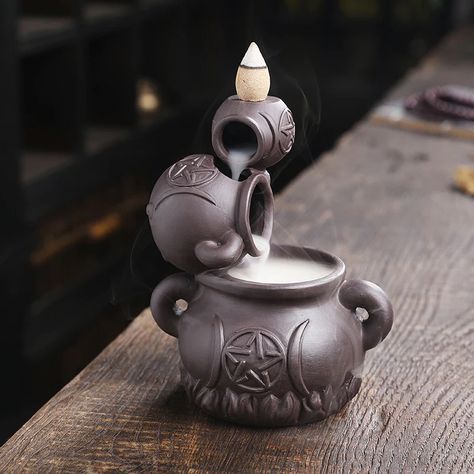 Backflow Burner, Moon Pentacle, Backflow Incense Burner, Sandalwood Incense, Backflow Incense, Candle Carving, Diffuser Bottle, Candle Snuffer, Triple Goddess