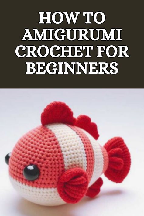 Discover how to amigurumi crochet for beginners with our easy guide! Perfect for newbies, this tutorial covers the basics of creating adorable crochet toys. Learn essential stitches, techniques, and tips to start your first amigurumi project. With step-by-step instructions, you'll be crafting cute and cuddly creations in no time. Start your amigurumi journey today! Crochet Arigumi Free Pattern Beginner, How To Do Amigurumi Crochet, How To Amigurumi, Free Easy Amigurumi Crochet Patterns, Crochet Lessons For Beginners, Crochet Learn Step By Step, First Time Crochet Projects, Beginner Crochet Projects Free, Beginner Amigurumi Pattern Free