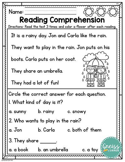 Spring Kindergarten Worksheets, Winter Kindergarten Worksheets, Spring Reading Comprehension, Prek Reading, Spring Worksheets, Fun Phonics Activities, Early Finisher Activities, Spring Kindergarten, Spring Reading